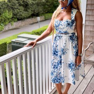 ZARA PRINTED MAXI SKIRT